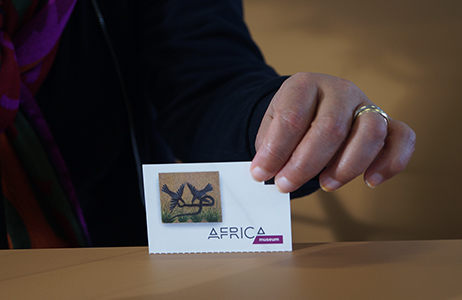 Example of entrance ticket